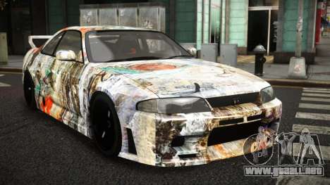 Nissan Skyline R33 Akayen S13 para GTA 4