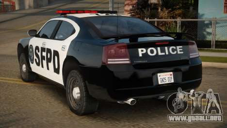 Dodge Charger SRT SFPD para GTA San Andreas
