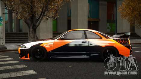 Nissan Skyline R33 Akayen S8 para GTA 4