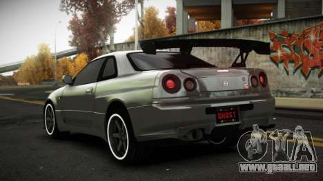 Nissan Skyline R34 Xoven para GTA 4