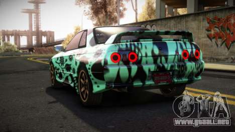 Nissan Skyline R32 Leca S2 para GTA 4