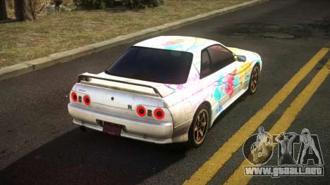 Nissan Skyline R32 Leca S11 para GTA 4