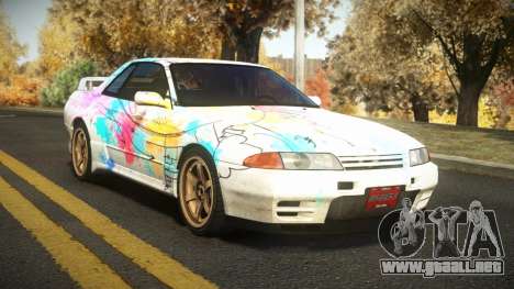 Nissan Skyline R32 Leca S11 para GTA 4