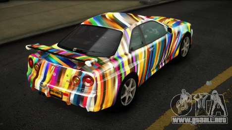 Nissan Skyline R34 Nalyntiny S12 para GTA 4