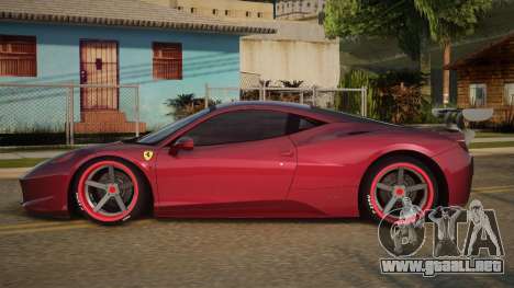 Ferrari 458 Ellarey para GTA San Andreas