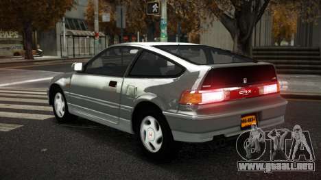 Honda CRX Wufire para GTA 4