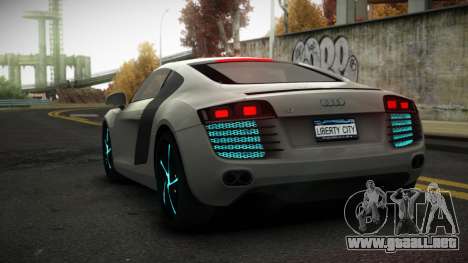 Audi R8 Ricujih para GTA 4