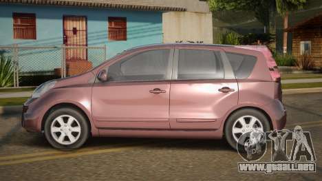 2007 Nissan Note E11 (optimized model) para GTA San Andreas