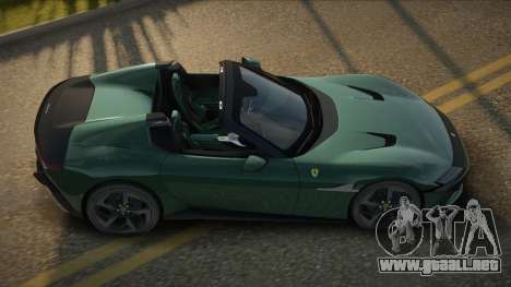 Ferrari 12Cilindri Spider para GTA San Andreas
