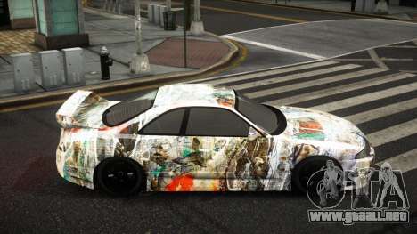 Nissan Skyline R33 Akayen S13 para GTA 4