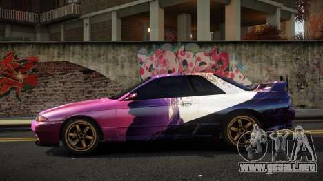 Nissan Skyline R32 Leca S4 para GTA 4