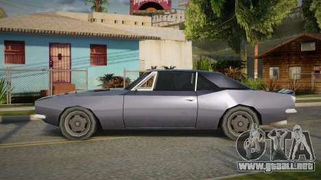 Chevrolet Camaro SS Lilan para GTA San Andreas