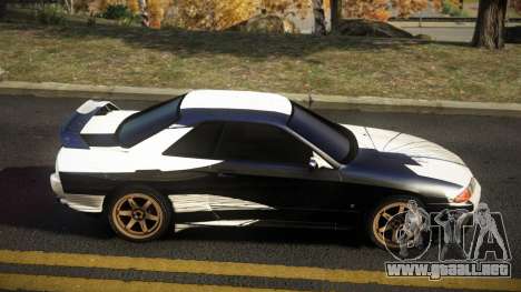 Nissan Skyline R32 Leca S1 para GTA 4