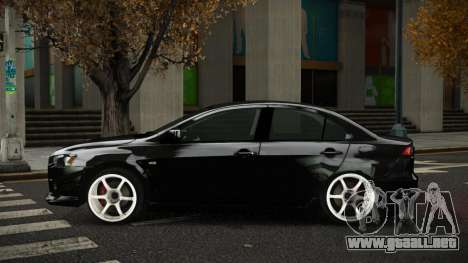 Mitsubishi Lancer Evolution X Zusorogo para GTA 4