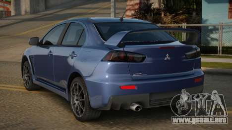 Mitsubishi Lancer Evolution X V1.1 para GTA San Andreas