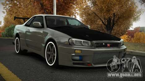 Nissan Skyline R34 Xoven para GTA 4