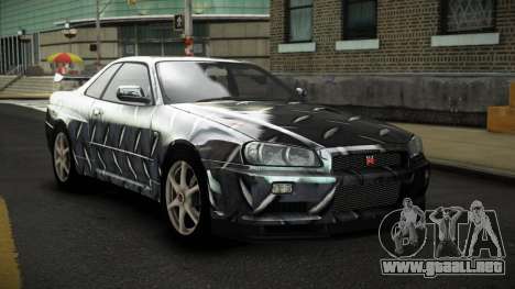 Nissan Skyline R34 Nalyntiny S7 para GTA 4