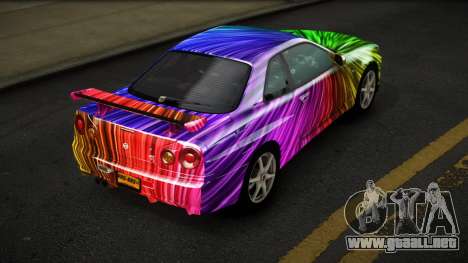 Nissan Skyline R34 Nalyntiny S9 para GTA 4