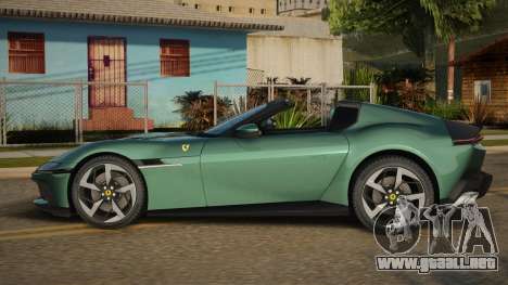 Ferrari 12Cilindri Spider para GTA San Andreas