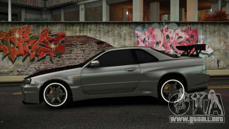 Nissan Skyline R34 Xoven para GTA 4