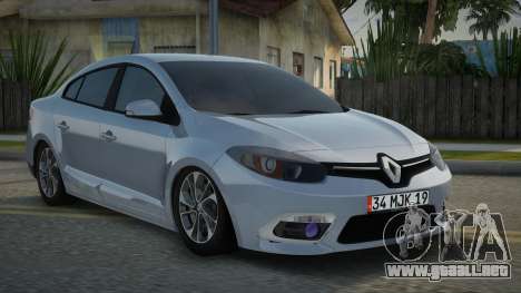 Renault Fluence Geloora para GTA San Andreas