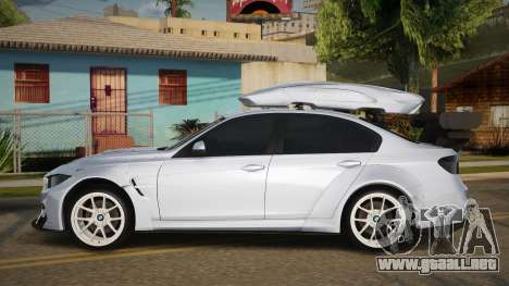 BMW M3 F30 WB para GTA San Andreas