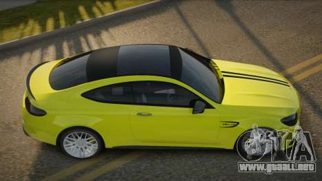 Mercedes-Benz C63S AMG Relergel para GTA San Andreas