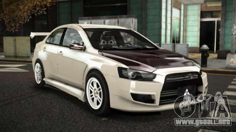 Mitsubishi Lancer Evolution X Micusuhom para GTA 4