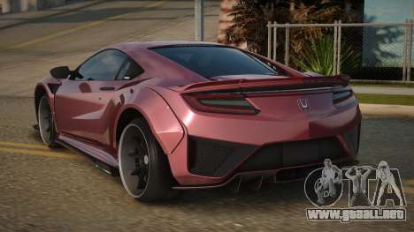 Honda NSX Neicva para GTA San Andreas