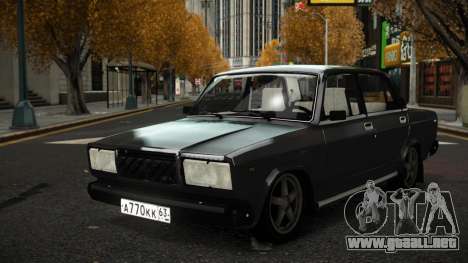 VAZ 2107 Detras para GTA 4
