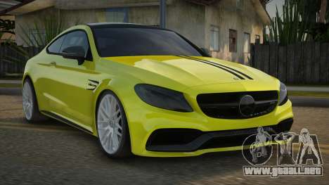 Mercedes-Benz C63S AMG Relergel para GTA San Andreas