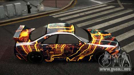 Nissan Skyline R33 Akayen S5 para GTA 4
