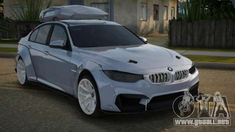 BMW M3 F30 WB para GTA San Andreas