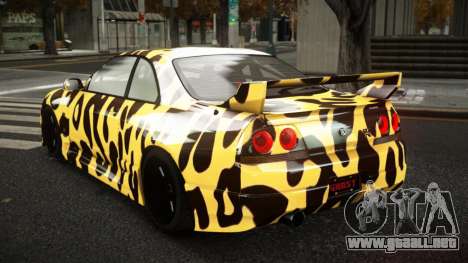 Nissan Skyline R33 Akayen S14 para GTA 4