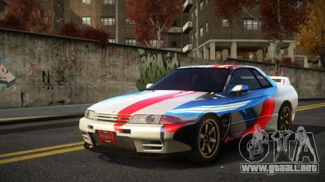 Nissan Skyline R32 Leca S3 para GTA 4