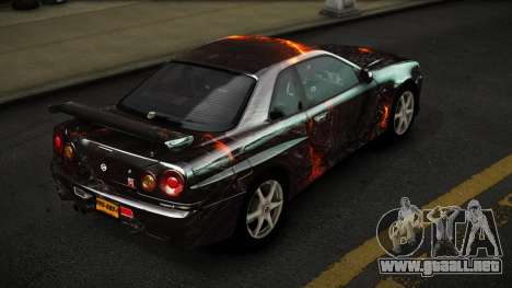 Nissan Skyline R34 Nalyntiny S1 para GTA 4