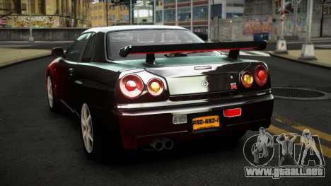 Nissan Skyline R34 Nalyntiny S5 para GTA 4
