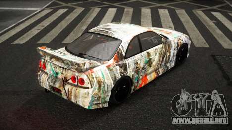 Nissan Skyline R33 Akayen S13 para GTA 4