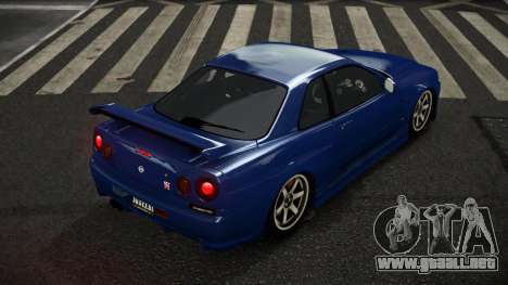 Nissan Skyline R34 Pogyib para GTA 4