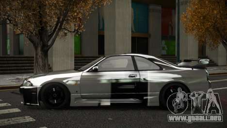 Nissan Skyline R33 Akayen S6 para GTA 4