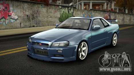 Nissan Skyline R34 Yihnuc para GTA 4