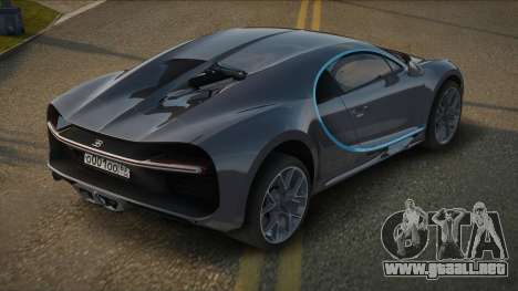 Bugatti Chiron Matleus para GTA San Andreas