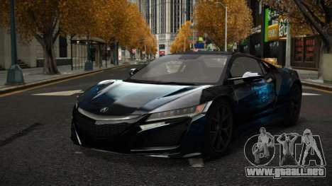 Acura NSX Ganstelos S8 para GTA 4