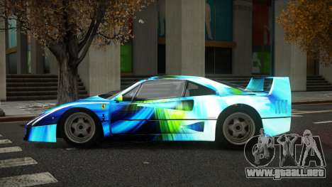 Ferrari F40 Libasan S8 para GTA 4