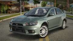 Mitsubishi Lancer Evo X Carrey para GTA San Andreas