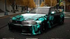 Nissan Skyline R33 Akayen S11 para GTA 4