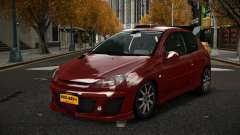 Peugeot 206 Gonruseq para GTA 4