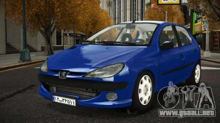 Peugeot 206 Hazopoj para GTA 4
