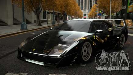 Ferrari F40 Libasan S5 para GTA 4