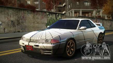 Nissan Skyline R32 Leca S1 para GTA 4